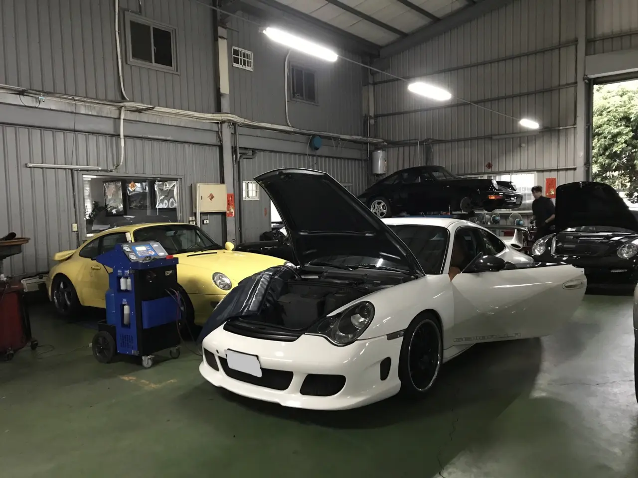 Porsche 996Turbo,汽車冷氣維修